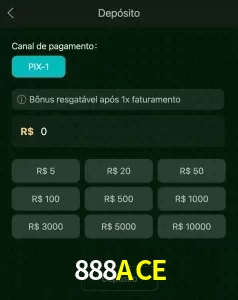 deposits 888ACE